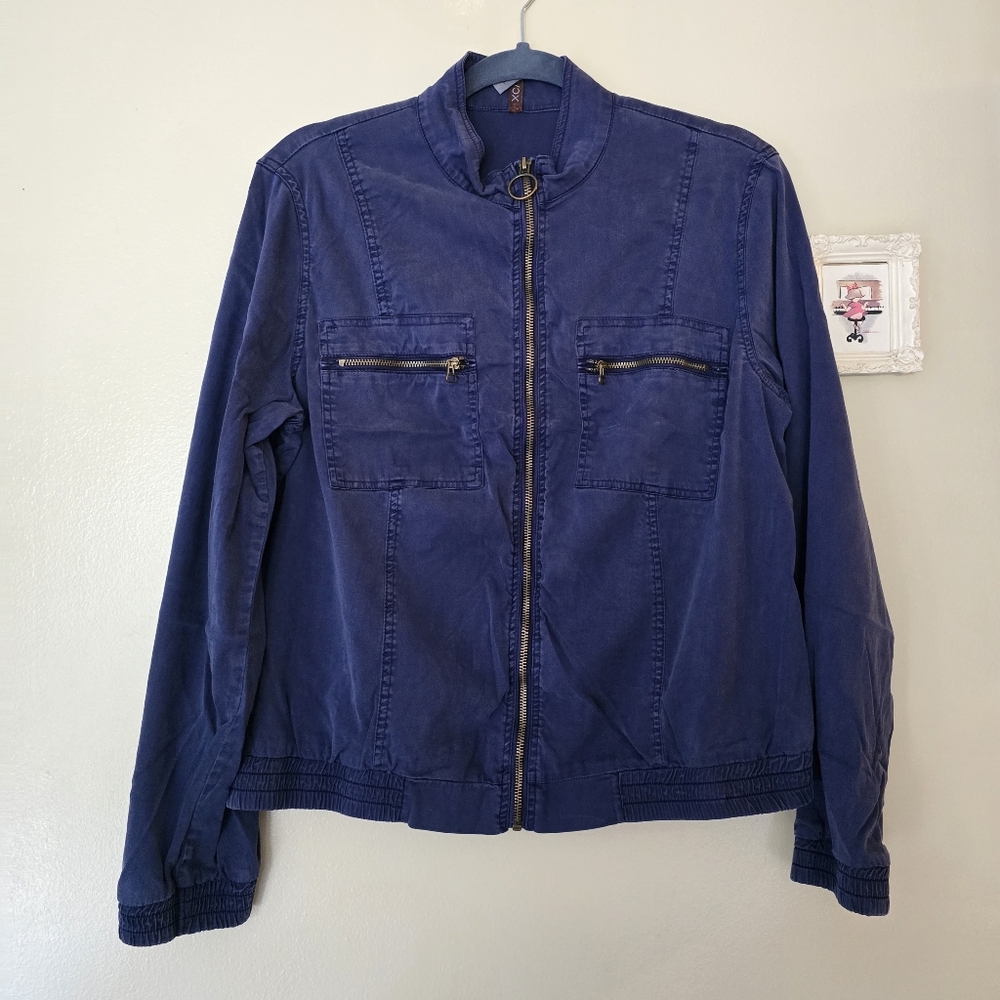 XCVI Quinn Silky Bomber Jacket